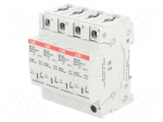 Surge arrester | Type 2 | Poles: 4 | 40kA | Uoper.max: 275VAC | -40&divide;80&deg;C
