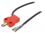 Limit switch | metal roller &Oslash;10mm | NO + NC | 10A | max.250VAC | 1m