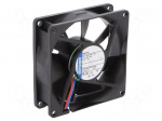 Fan: DC | axial | 24VDC | 80x80x25.4mm | 33m3/h | 17dBA | ball | 1500rpm