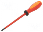 Screwdriver: insulated | slot | 5.5x1mm | Blade length: 125mm | 1kVAC