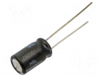 Supercapacitor | THT | 10F | 2.2&divide;3.8VDC | &plusmn;20% | &Oslash;8.5x15.5mm | 1500m&Omega;