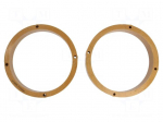 Spacer ring | MDF | 165m | VW | impregnated,varnished | 2pcs.