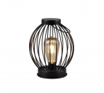 Trio-Lighting OUTDOOR Merida solar galda lampa round matt black