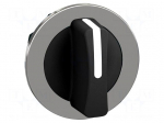 Switch: rotary | 30mm | Stabl.pos: 1 | black | none | IP66 | witout symbol