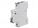 Circuit breaker | 230/400VAC | Inom: 10A | Poles: 1 | Charact: D | 10kA