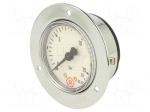 Manometer | 0&divide;16bar | rear connection | Thread: G 1/4" | 50mm | metal