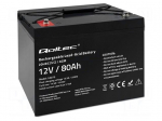 Re-battery: acid-lead | 12V | 80Ah | AGM | maintenance-free