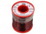 Coil wire | double coated enamelled | 0.8mm | 1kg | -65&divide;200&deg;C