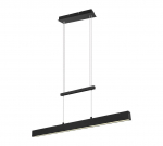 Trio Paros LED piekarama lampa matt black brushed steel R32043132 4017807487824