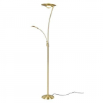 Trio-Lighting Granby LED  matt brass stāvlampa