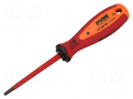 Screwdriver: insulated | Torx&reg; | TX25 | Blade length: 80mm | 1kVAC