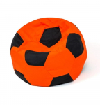 Sako bag pouf Ball orange-black XL 120 cm