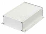 Enclosure: with panel | with fixing lugs | Filotec | X: 105mm | Z: 48mm