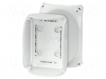 Enclosure: junction box | X: 130mm | Y: 180mm | Z: 77mm | IP66 | grey