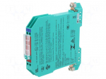 Converter: Zener barrier | for DIN rail mounting | -20&divide;60&deg;C