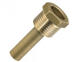 Čaula termometram 1/2",25bar, L=50mm, misiņ&scaron; Čaula termometram 1/2" 25bar,  misiņ&scaron;