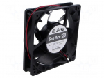 Fan: DC | axial | 12VDC | 120x120x25mm | 195m3/h | 48dBA | ball | 3650rpm