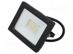 Lamp: LED flood light | 20W | 230VAC | 4000K | CRImin: 80 | 1600lm
