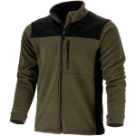Jalan&otilde;ud, t&ouml;&ouml;riided | Isikukaitsevahendid // T&ouml;&ouml;-, kaitse-, k&otilde;rgn&auml;htavusega riided // Bluza polar. khaki-czarna, "2xl", ce, lahti