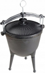 MASTER GRILL CAST IRON HUNTING CAULDRON MG629