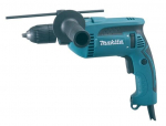 Makita HP1641K drill 2800 RPM Keyless 2 kg Black, Blue
