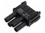 Connector: HDC | module | female | EPIC&reg; MH | PIN: 4 | 40A | 830V | crimped