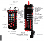10in1 :Multifunktsionaalne Kaabli Detektor | POE Test | Optilise V&otilde;imsuse Testija