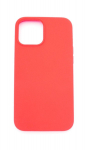 Back panel cover Evelatus Apple iPhone 12 mini Premium Soft Touch Silicone Case Bright Red