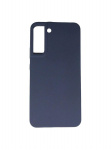 Back panel cover Evelatus Samsung Galaxy S22 Plus Premium Soft Touch Silicone Case Navy Blue