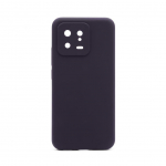 Back panel cover Connect Xiaomi Redmi 13 Premium Quality Soft Touch Silicone Case Purple
