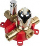 Concealed bath/shower mixer or mixer for two showe