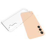Back panel cover Evelatus Samsung Galaxy A34 5G Clear Silicone Case 1.5mm TPU Transparent