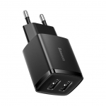 Adapter Baseus  Baseus Compact charger 2x USB 10.5W black (CCXJ010201)