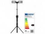 Lamp: working | 6500K | IP30 | 2500lm,5000lm | -10&divide;40&deg;C | 18VDC | 45W