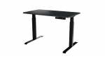 Desk with electric height adjustment MOON 121x67x72-120 black/anthracite