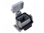 Enclosure for connectors: HDC | size 44.27 | with latch | M20