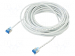Patch cord | U/FTP | Cat: 6a | RJ45 plug,both sides | stranded | Cu | 10m
