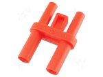 Laboratory connector: 4mm banana | stackable safety shunt | 36A