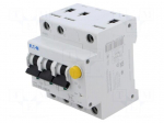 RCBO breaker | Inom: 16A | Ires: 30mA | Poles: 3 | 240VAC | IP20 | 1&divide;25mm2