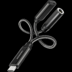 AXAGON ADA-HCPD USB-C to 3.5mm jack - Hi-Res DAC audio adapter, 384kHz/32bit, PD 60W 3A