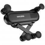 iKaku KSC-263 Universal Gravity Car Phone holder on Air rest Black