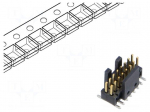 Connector: pin strips | socket | male | PIN: 16 | vertical | SMT | 1.27mm