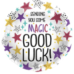 Folat Foil Balloon "Good Luck Magic" 45cm