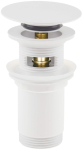 Stopper for washbasin or bidet with sleeve - universal
