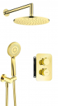 Concealed shower set with thermostatic BOX