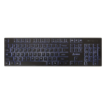 Sbox K-22 Keyboard US Black