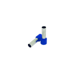 Insulated end sleeve 16mm2/12mm, blue, 100 pcs
