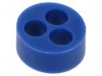 Insert for gland | 7mm | M25 | IP54 | silicone | Holes no: 3 | -50&divide;200&deg;C