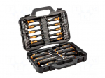 Screwdriver: universal-set | Phillips,slot,Torx&reg; | 58pcs.
