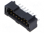 Connector: PCB to PCB | socket | male | PIN: 14 | T2M | straight | 2.6A
